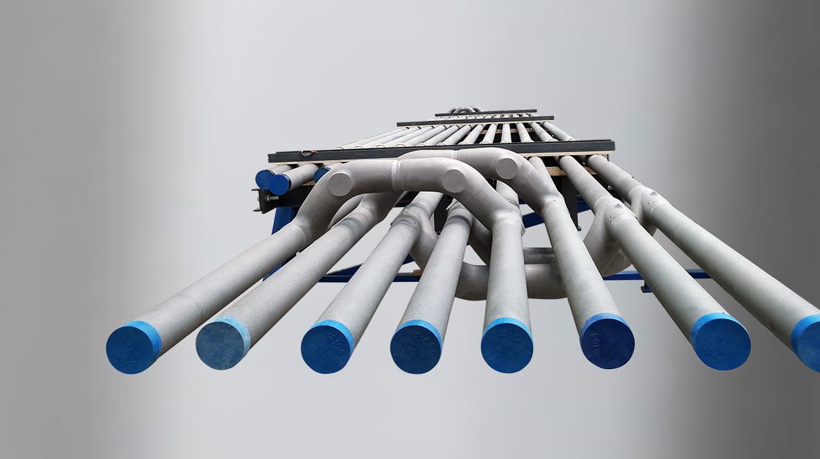 Cracking furnace tubes