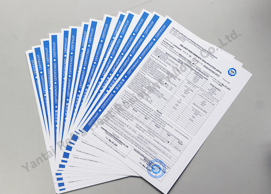 EN standard welder qualification