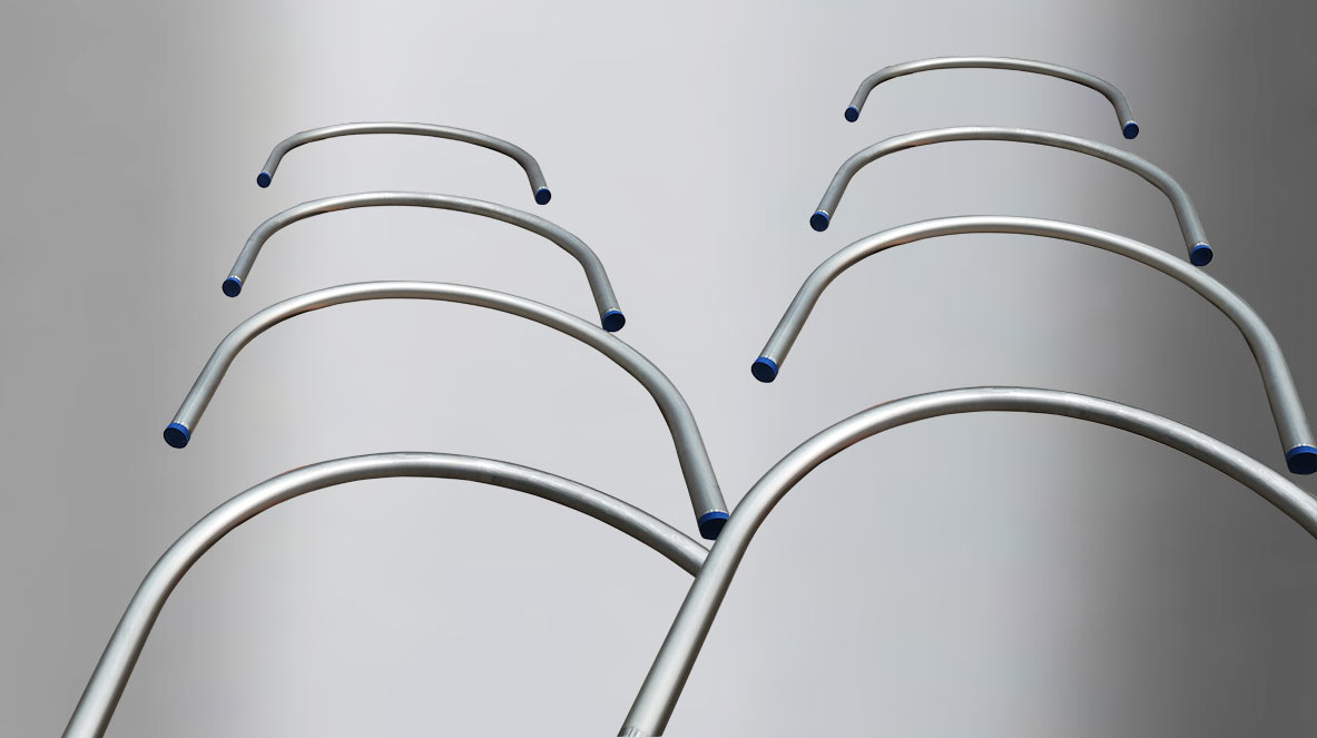 Cracking furnace tubes